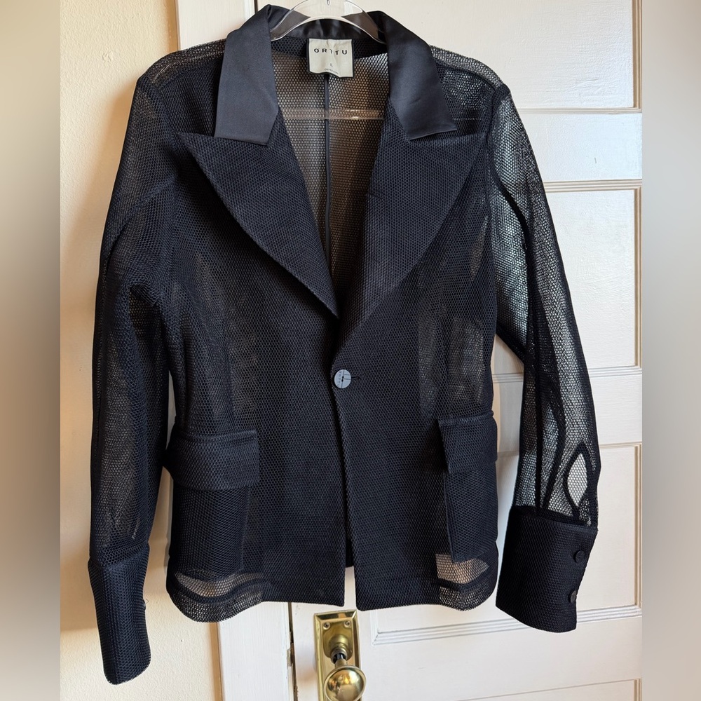 Orttü Mesh ‘Alexander’ Blazer - L